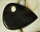 handmade Black Horn Guitar Pick