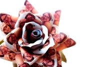 photo rose - paper flowers worth a thousand words for gift, wedding, or home decor