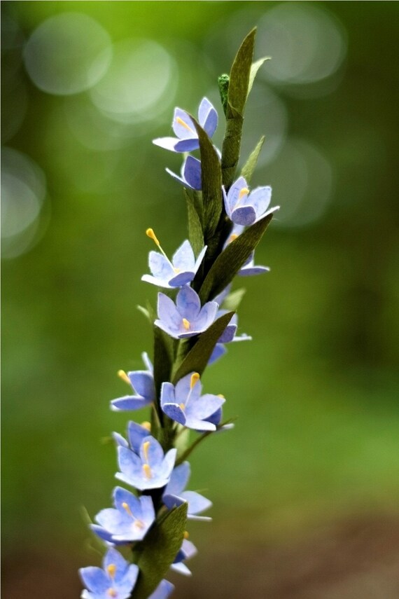 wildflower stem - paper flowers  for weddings, gift, or decor
