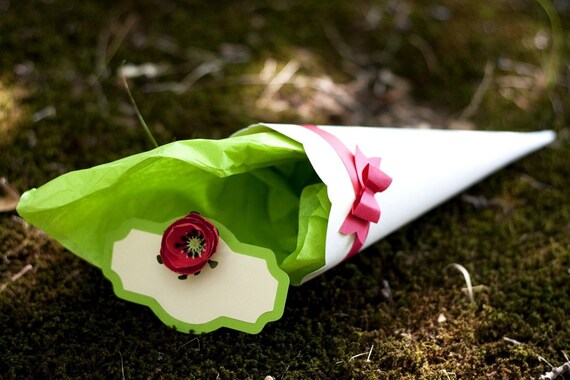 ranunculus flowers - paper flowers  for gift, wedding, or home decor