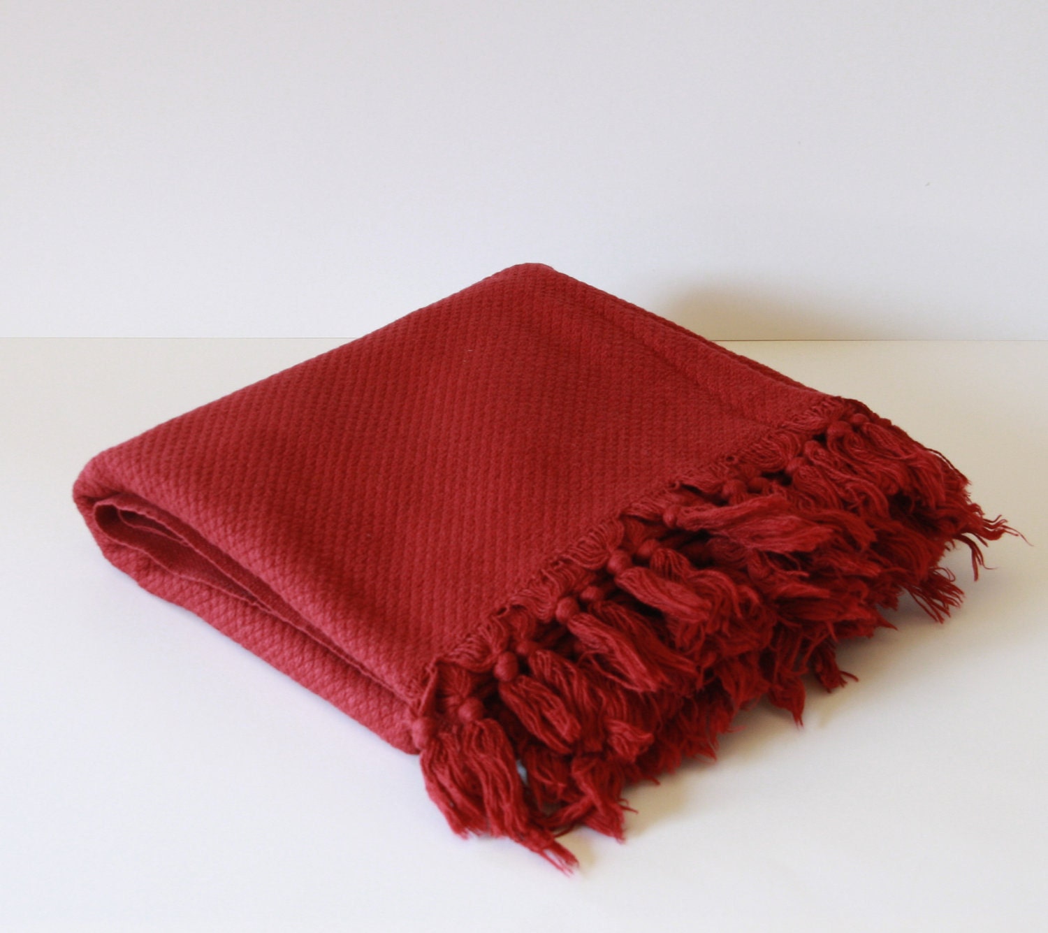 Soft Burgundy Turkish Bath Towel... NEW SPECIAL Peshtemal Burgundy