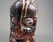 Handmade Melted Chocolate Cherry Skull Jug