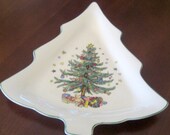 Vintage Nikco Christmas Tree Dish