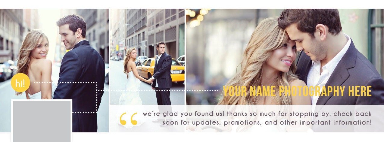 Facebook Timeline Template - Instant Download