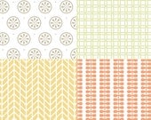 Pattern Template Set - Retro Backgrounds