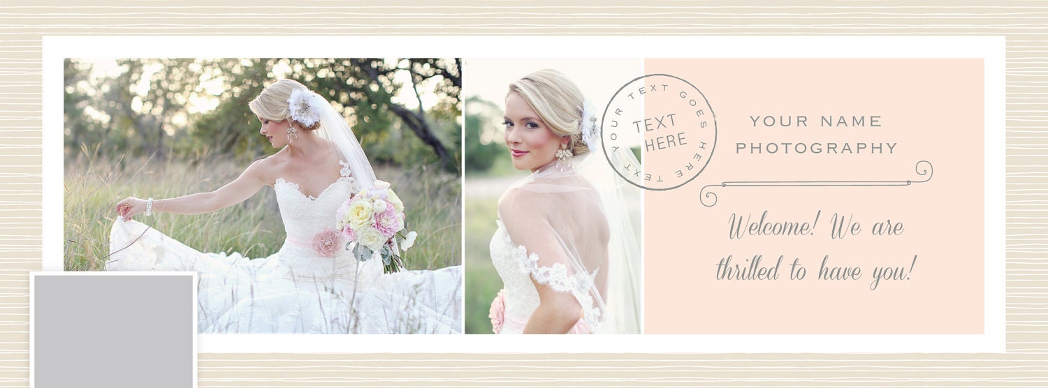 Facebook Timeline Photography Template & Blog Header