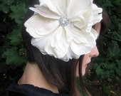 The Diana- A Regal Floral Hair Fascinator