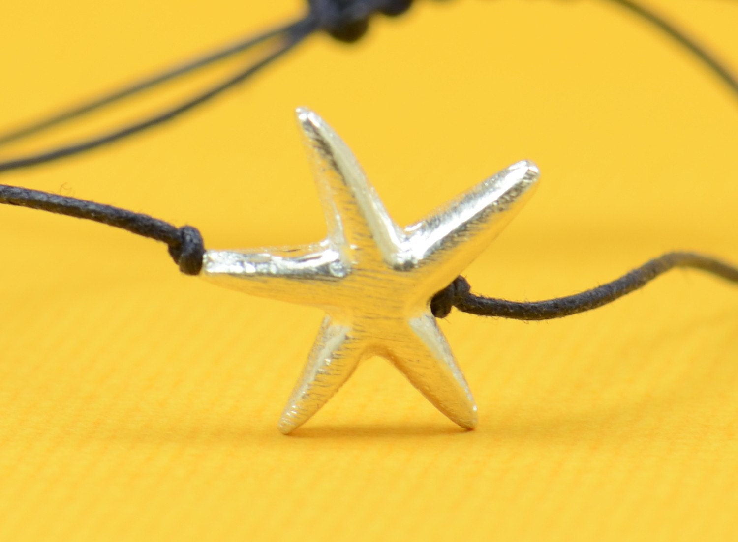 Star charm bracelet sterling silver