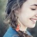 The April Showers Tie Dye Hair Tie Package - 6 Dark Blue Grey Elastic Tie Dye Hair Ties that Double as Bracelets by Mane Message on Etsy