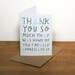 Thank You So Much card