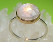 Rainbow  Moonstone Ring  2 - Made To Order