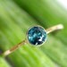 Blue Diamond In 14K Gold Ring - Ready To Ship