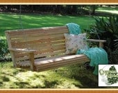 5 ft. Cypress Porch Swing (FREE SHIPPING)