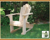 Cypress Adirondack Rocking Chair (FREE SHIPPING)