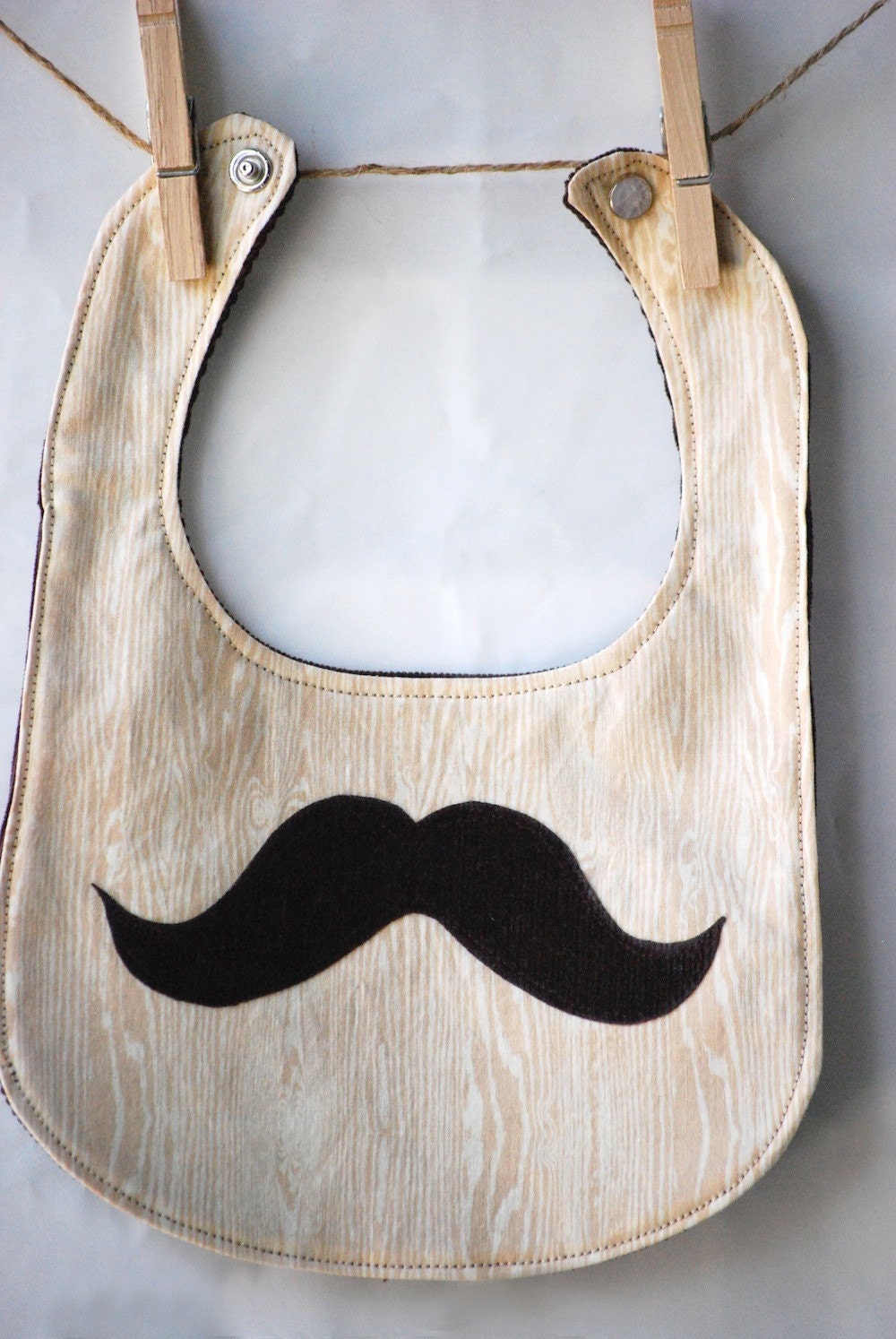 Little Mr. Mustache Bib