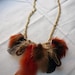 Indian Feather Bib Necklace