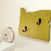 Oregon key hook primitive style rustic cottage decor Avocado Green