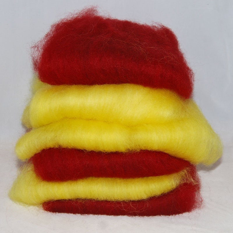 Romney Flame Batts - 6 ounces