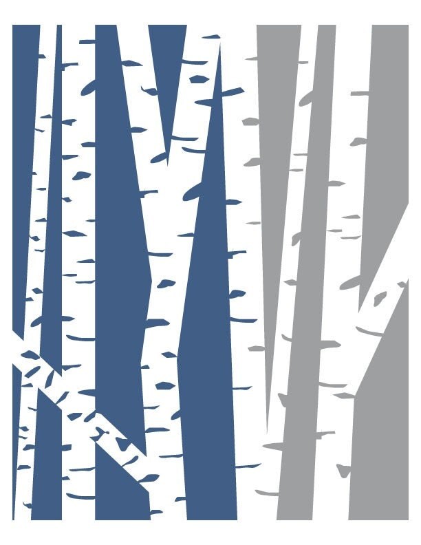 Birch Tree Graphic