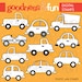 Buy 2 Sets, Get 2 Sets FREE - Digital Stamps - Traffic Jam Stamps