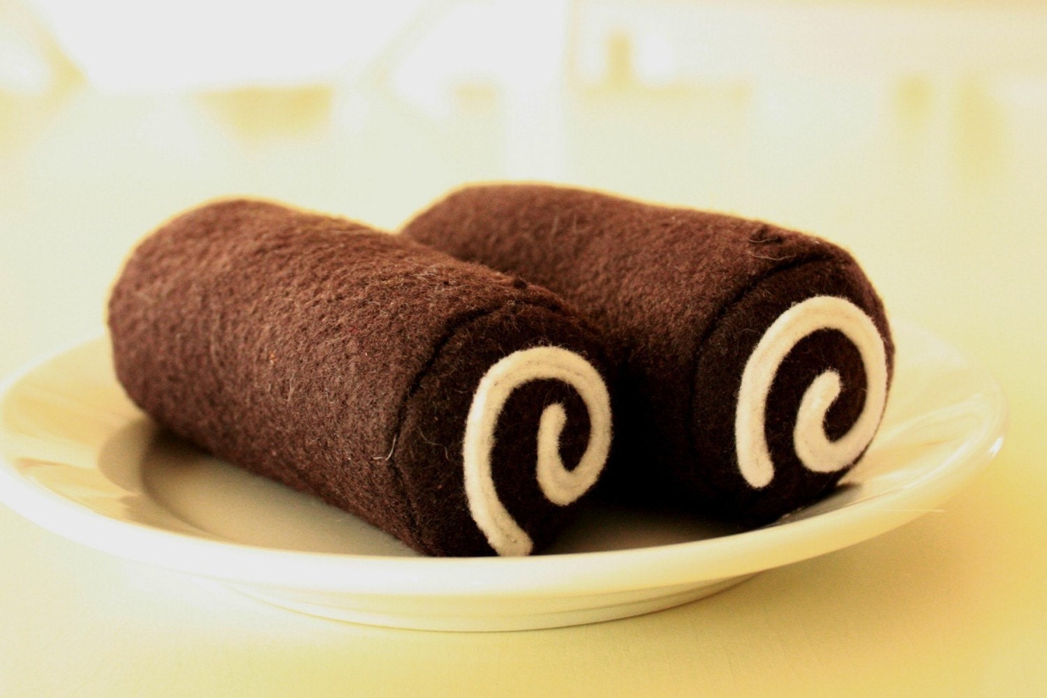 Felt Cake Rolls - Felt Pretend Play Food