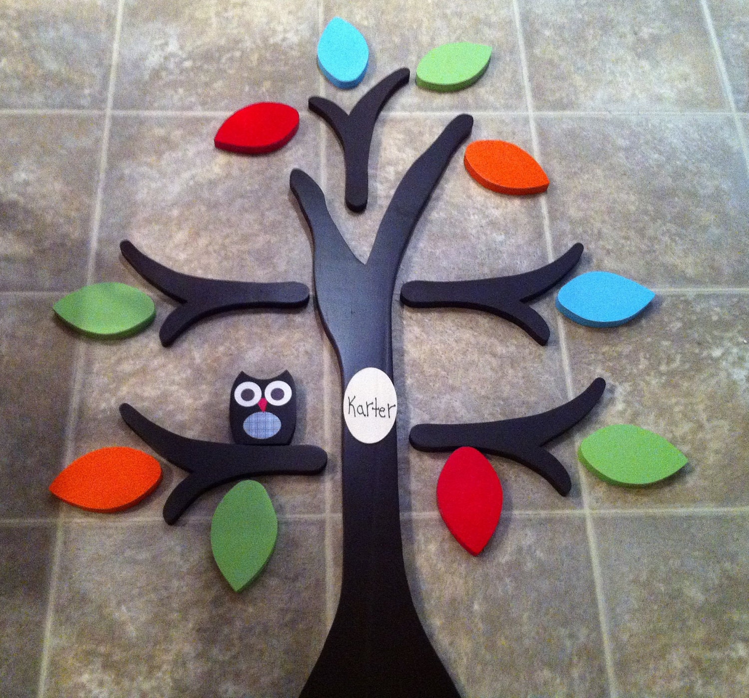 Wooden Tree wall decor/nursery decor made from by TheWoodenOwl