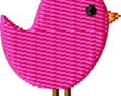 Little Bird Machine Embroidery Design Mini