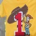 UniqueToy Story Woody  Birthday T Shirt