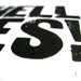 PRINT - Hell yes BLACK LETTERPRESS 8x10 motivational typography poster