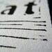 LINOCUT PRINT - And your very flesh... BLACK letterpress poster Walt Whitman