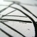 LINOCUT PRINT - Bike BLACK bicycle letterpress poster 8x10