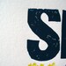 LINOCUT PRINT - Small acts transform the world - Howard Zinn BLUE letterpress poster 8x10