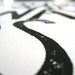 POSTER - Playing it safe BLACK LINOCUT poster 22x16 Banksy quote