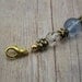 Medical ID Bracelet or Watch Band - Gold with Blue - Interchangeable Band