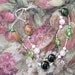 Black, Pink, and Green Necklace
