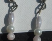 Pearly Pink Earrings