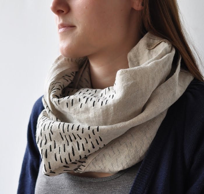 LOOP SCARF - rain