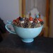 Tiny Fairy Houses and Village, Waldorf Fairy Garden in a Cup, Needle Felted