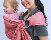 Spring Petal Pink Baby Basics Ring Sling - Many Colors Available