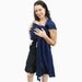 Newborn Baby Carrier Ring Sling BabySoft stretch in Navy - See my shop for Many Colors/Styles - Made to Order