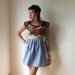 Last Supper Mini Dress Sz XS S M L
