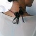 Auburn Flower Smart Necklace Handmade Unique OOAK Camel Fiber Thread Chained Light Brown