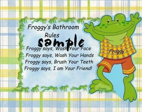 Frog Bathroom