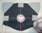 Portal Companion Cube Kitty Hat