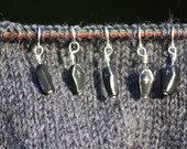 Lil' Darkness Mini Stitch Markers (Coffins)