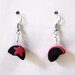 Roller Derby Earrings Team Colors Pivot or Jammer Helmet Panties