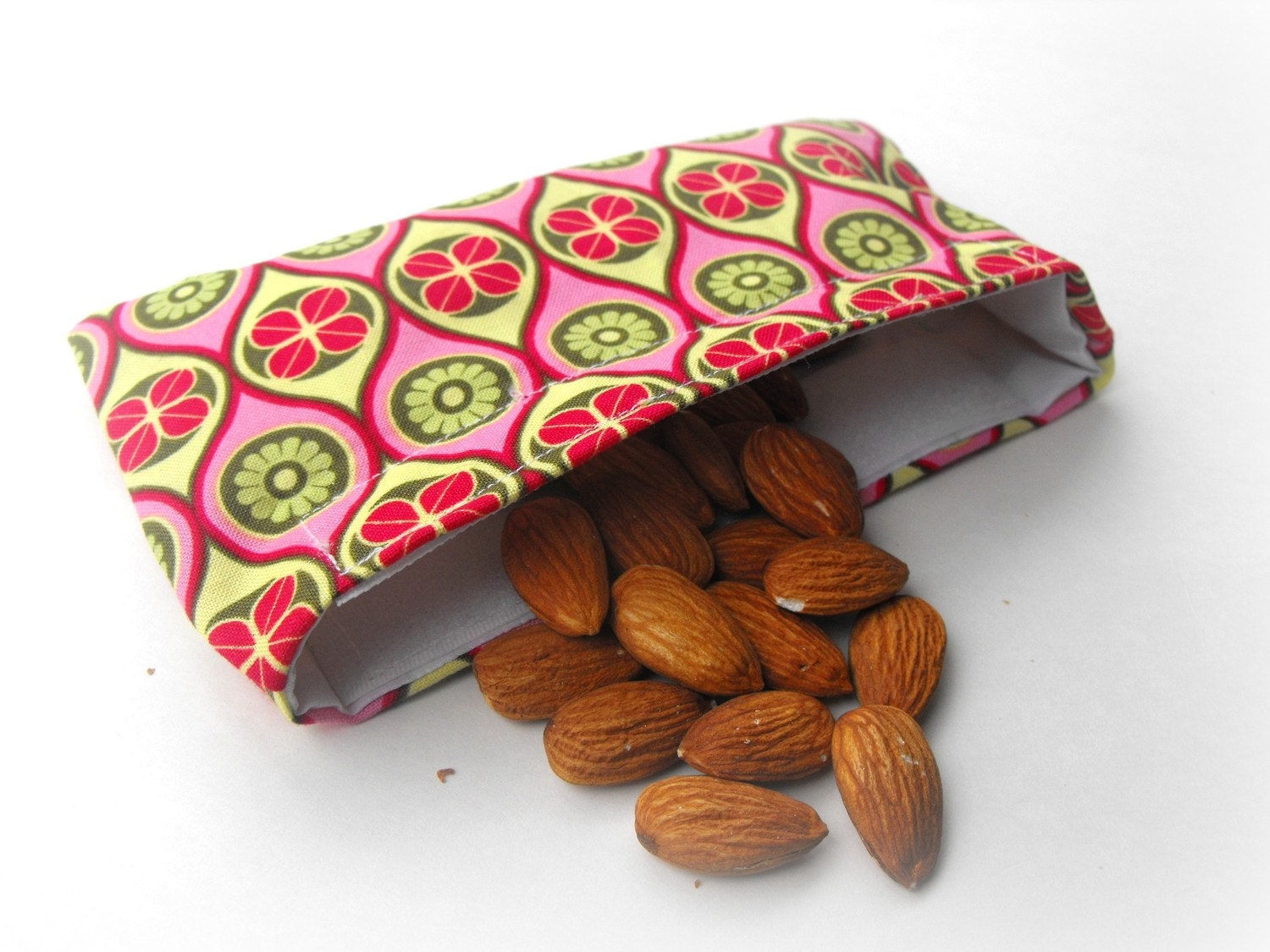 Snack Bag, Reusable -- Retro Watermelon