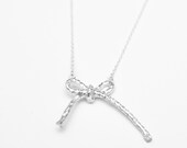 Remember Me Now, Forget Me Knot Necklace