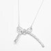 Remember Me Now, Forget Me Knot Necklace