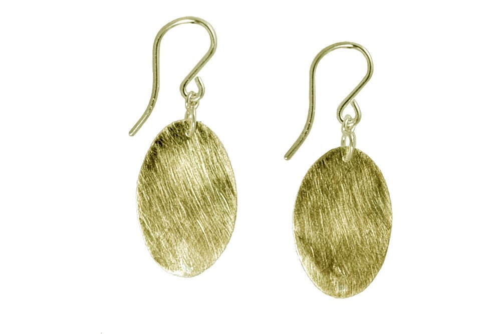 Golden Egg Drop Earrings